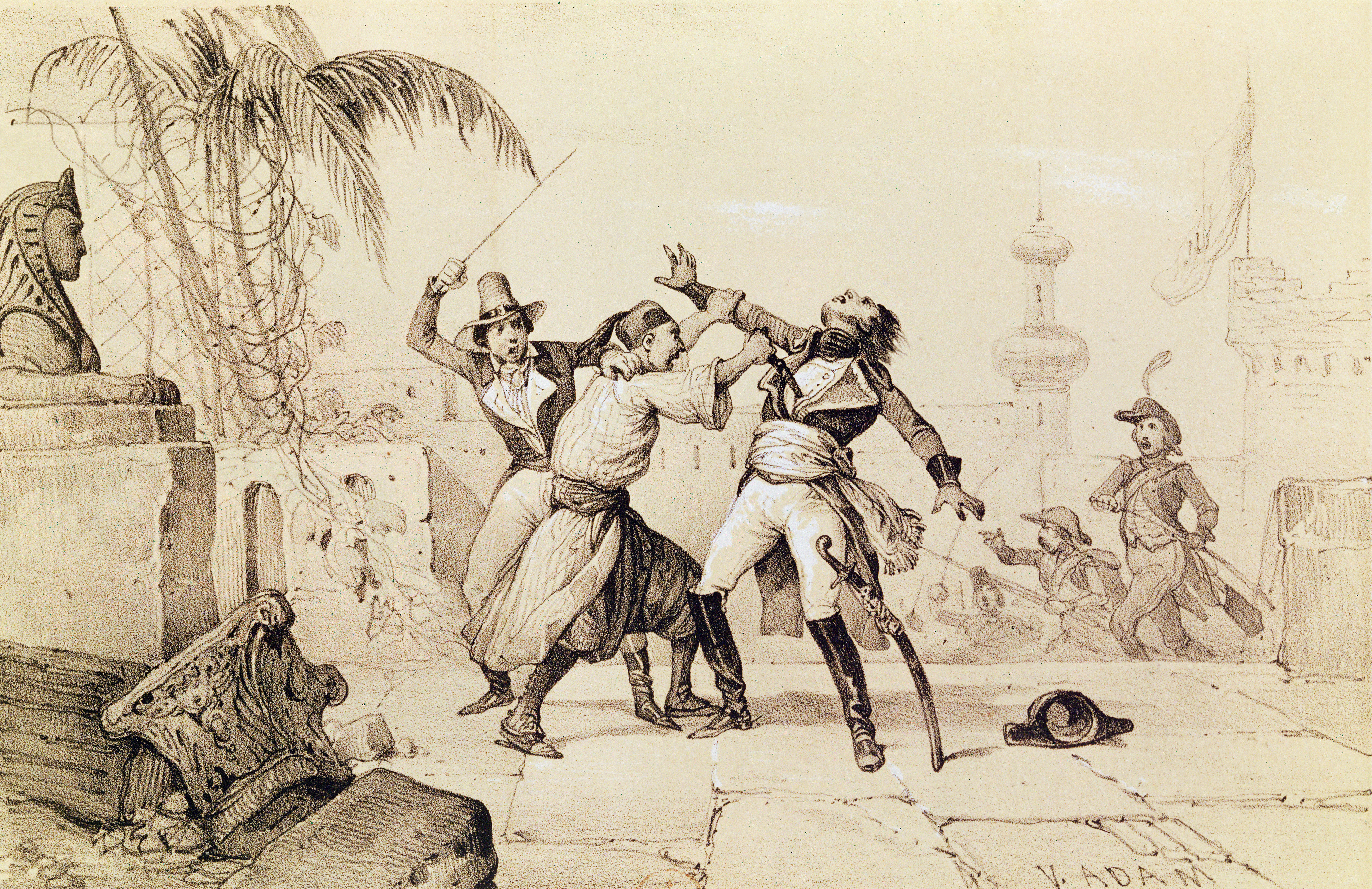 The Assassination of General Kleber by a Fanatic, 14th June 1800